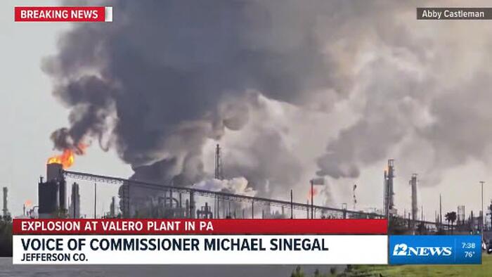 Нефть подскочила после взрыва и масштабного пожара на одном из крупнейших нефтеперерабатывающих заводов США