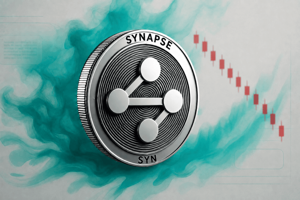 AI Crypto SYN упал на 30%, оставив Артура Хейса с убытком в 1,41 миллиона долларов